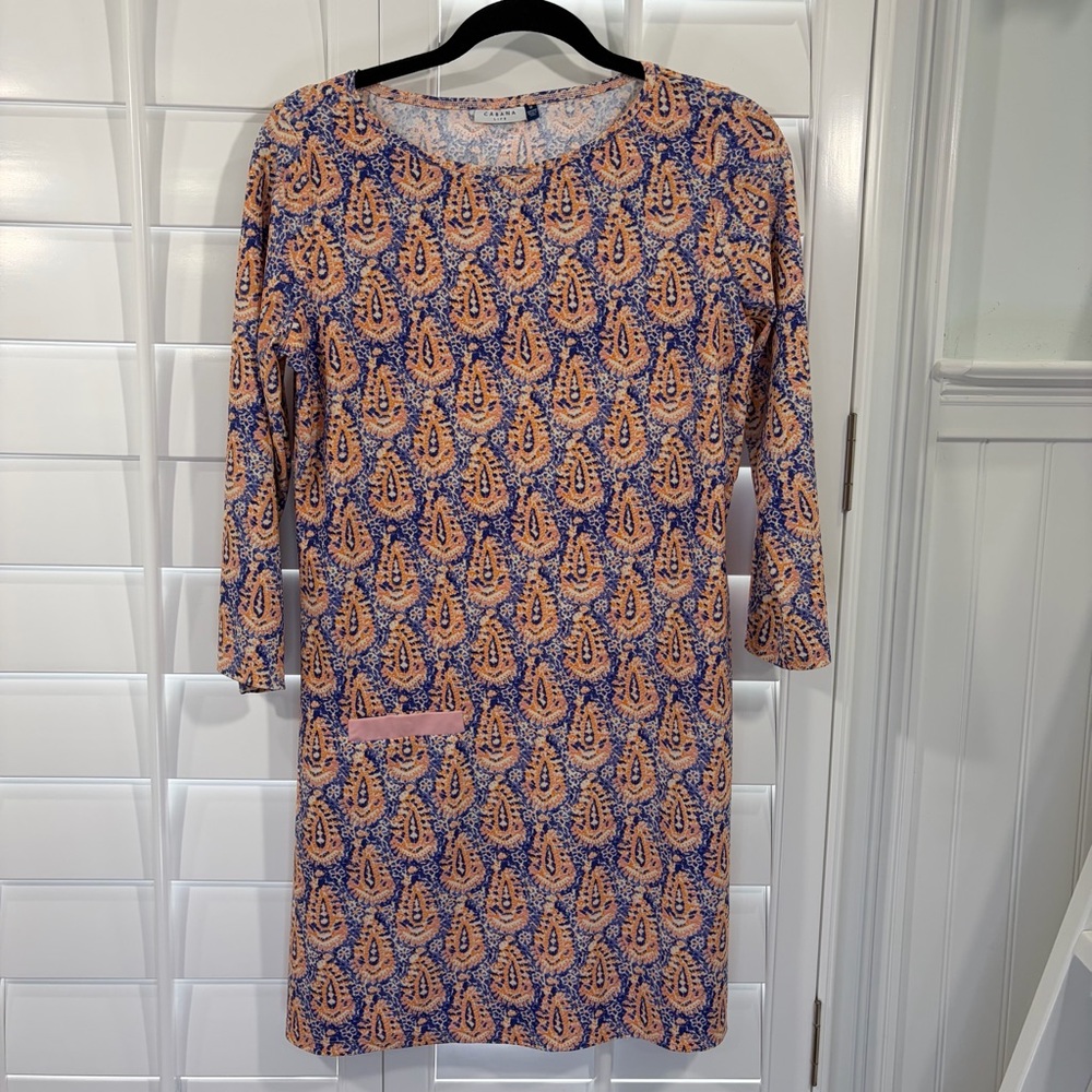 Cabana Life Harbor Cabana Shift Dress (M)